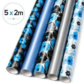 papiery-ozdobne-niebieskie-srebrne-2mx57cm-5szt