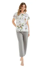 taro-pizama-damska-diana-3607-01-ecru-xl