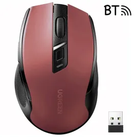 mysz-optyczna-ugreen-bezprzewodowa-usb-2-4ghz-bluetooth-4000-dpi-czerwona