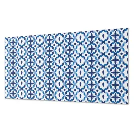 winylowa-dekoracja-scienna-do-biura-geometryczny-wzor-kwiatowy-100x50-cm