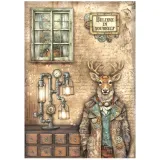 papier-ryzowy-do-decoupage-a4-stamperia-alterego-jelen