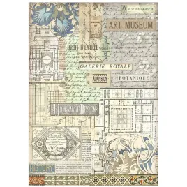 papier-ryzowy-do-decoupage-a4-stamperia-art-of-travelling-tlo-muzeum