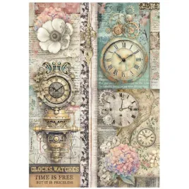 papier-ryzowy-do-decoupage-a4-stamperia-gardens-of-time-wolnosc-czasu