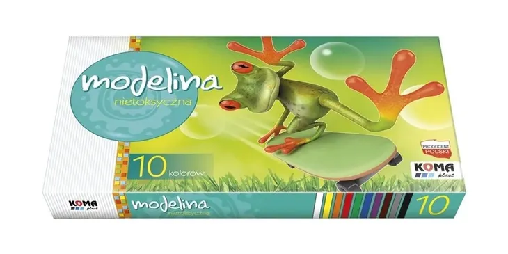 modelina-10-kolorow-marka-koma-plast