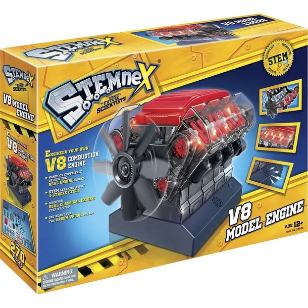 model-silnika-v8-material-plastik