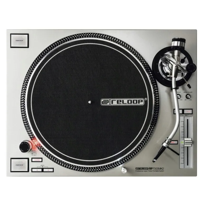 reloop-rp-7000-mk2-silver-gramofon-dj-ski-stan-nowy