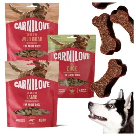 smaczki-przysmaki-psa-szczeniaka-treningowe-lakocie-carnilove-3x200-g-mix