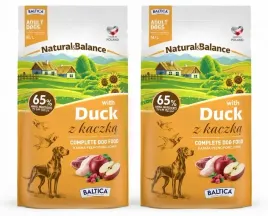 baltica-naturalandbalance-adult-wieprzowina-z-kaczka-z-owocami-m-l-2x3kg
