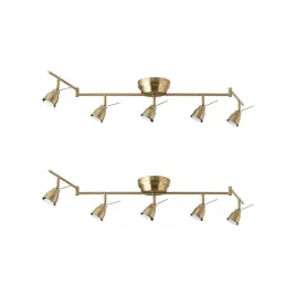 2-szt-lampa-sufitowa-5-reflektorow-mosiadz-regulowana