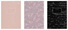 zeszyt-a4-60k-kratka-metallic-rose-gold-5szt