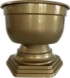 miska-oslonka-doniczka-25cm-na-nodze-zlota-chryzantema-kompozycja-kwiatowa