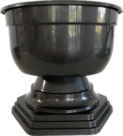 miska-oslonka-doniczka-25cm-na-nodze-czarna-chryzantema-kompozycja-kwiatowa