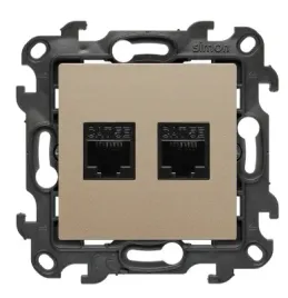 gniazdo-komputerowe-podwojne-rj45-kat-5e-modul-ip20-szampanski-mat