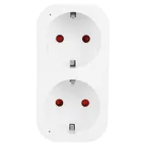 inteligentne-gniazdko-podwojne-wifi-programator-watomierz-smart-life-xtech-seria-sp6-bialy