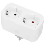 inteligentne-gniazdko-podwojne-wifi-programator-watomierz-smart-life-xtech-zasilanie-sieciowe