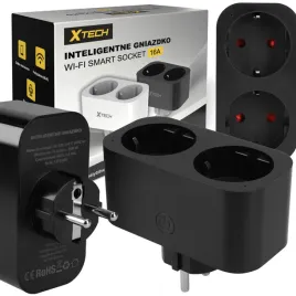 inteligentne-gniazdko-podwojne-wifi-programator-watomierz-smart-life-xtech