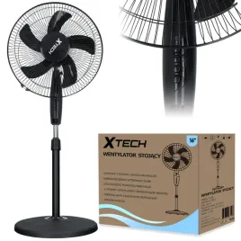 xtech-wentylator-wiatrak-stojacy-podlogowy-czarny