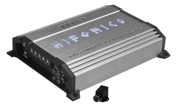 WZMACNIACZ SAMOCHODOWY JEDNOKANAŁOWY HIFONICS TXE2000/1 MONOBLOCK 1 x 1000W