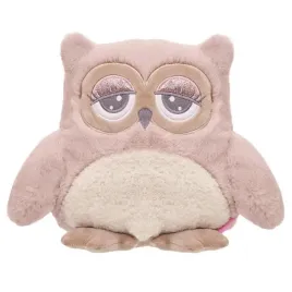 sowa-abby-rozowo-kremowa-23cm