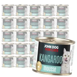 john-dog-for-cats-24x200g-mokra-karma-dla-doroslych-kotow-z-kangurem-mus