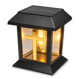 znicz-solarny-led-lampion-na-grob-statuetka-na-cmentarz-z-krzyzem