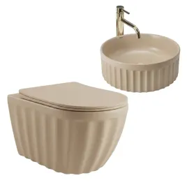 umywalka-miska-wc-zestaw-rea-duo-caffe-latte-matt-nowoczesny-komplet
