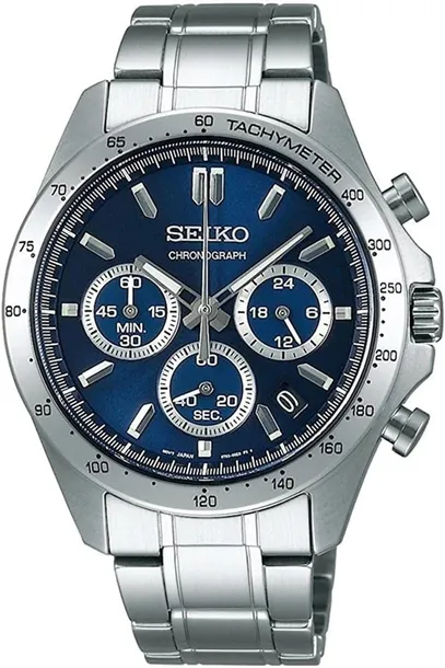ZEGAREK MĘSKI SEIKO CHRONOGRAF SPORTOWY SBTR011 + PUDEŁKO
