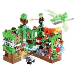 klocki-minecraft-baza-loch-atak-smoka-forteca-wioska-zestaw-501el-2xled
