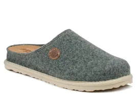 kapcie-damskie-filcowe-zielone-inblu-cs-47-pantofle-domowe-zakryte-palce