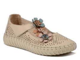 polbuty-damskie-bezowe-loretta-vitale-5335-skorzane-na-rzep-azurowe