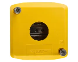 schneider-obudowa-kasety-1-otworowa-22mm-zolta-ip65-xalk01