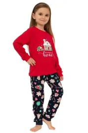 cornette-pizama-dziecieca-home-594-175-czerwony-110-116
