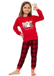 cornette-pizama-dziecieca-winter-594-185-czerwony-122-128