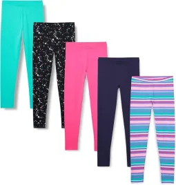 legginsy-dziewczece-amazon-essentials-opakowania-zbiorcze-5-sztuk-8-lat