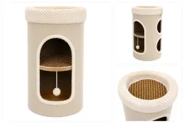 designerskie-nowoczesne-legowisko-domek-i-wieza-do-zabawy-coco-dla-kota