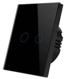 wylacznik-podwojny-dotykowy-adelid-czarny-qb-w2-touch