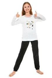 cornette-pizama-kids-star-958-156-bialy-110-116
