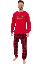 cornette-pizama-meska-celebrate-115-255-czerwony-m