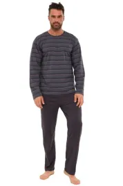 cornette-pizama-meska-various-138-57-grafit-xl
