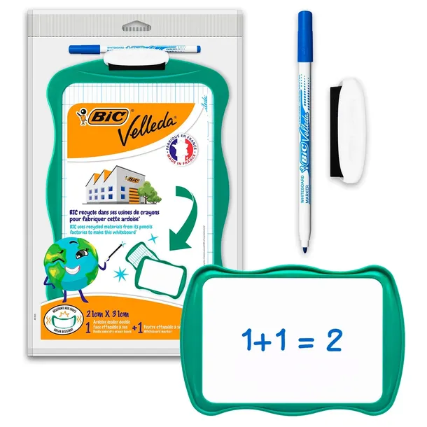 tablica-suchoscieralna-velleda-210-x-310-mm-z-markerem-bic-waga-z-opakowaniem-0-3-kg