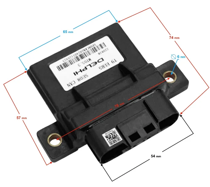 ecu-sterownik-wtrysku-delphi-b-max