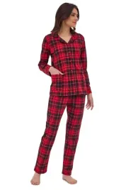 cornette-pizama-damska-kaya-482-408-czerwony-l