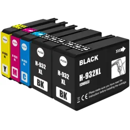 5x-tusze-932-xl-do-drukarki-hp-officejet-6100-6600-6700-7110-7610-7510