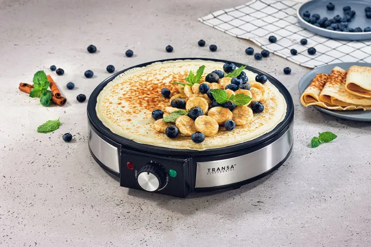 nalesnikarka-transa-electronics-pancakemaker-1500-w-czarny-zalaczone-wyposazenie-lopatka-do-przewracania-nalesnikow
