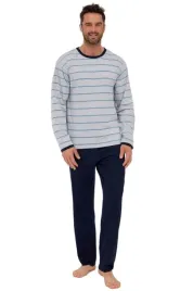 cornette-pizama-various-138-53-plus-szary-3xl