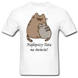 pusheen-koszulka-personalizowana-dzien-ojca-dowolny-napis-wzory-meska-xl