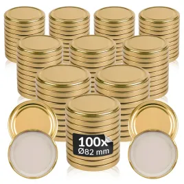 100x-zakretki-do-sloikow-fi-82-6-zaczepowe-wieczka-na-przetwory-zlote