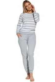 cornette-pizama-molly-634-30-szary-2xl