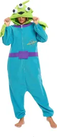 stroj-kosmita-mike-potwory-onesie-przebranie-pizama-ufo-rozmiar-s