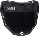 ambit-universal-number-plate-black
